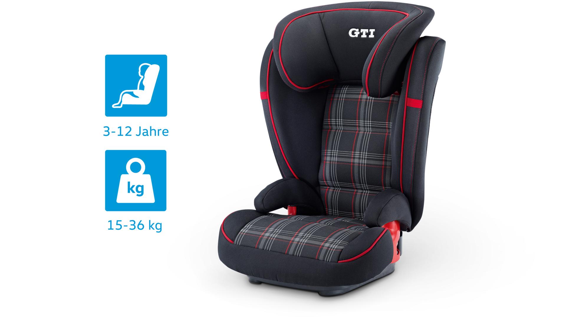 vw volkswagen kindersitz gti g2-3 isofit
