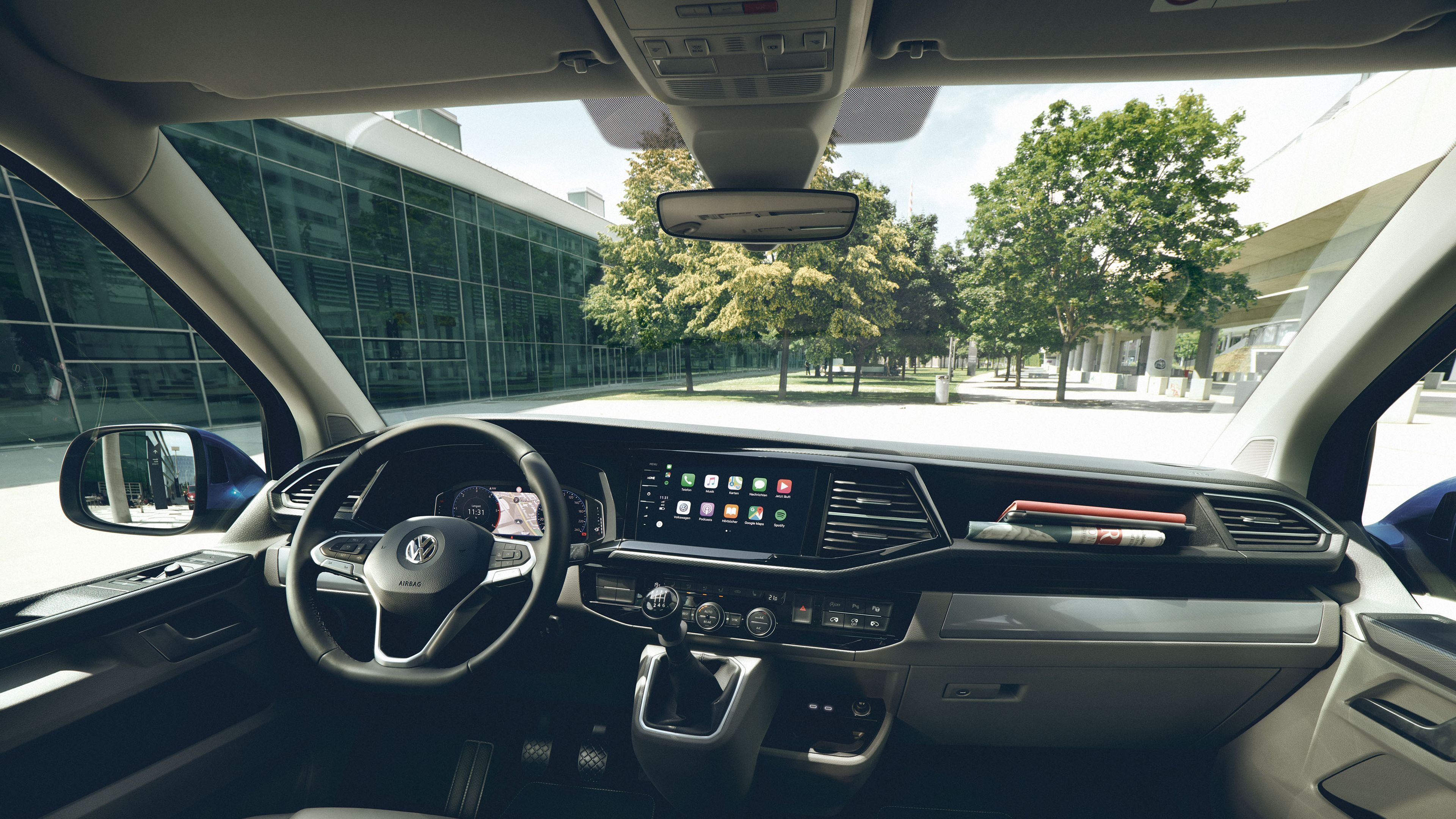 VW Nutzfahrzeuge Infotainment Display 